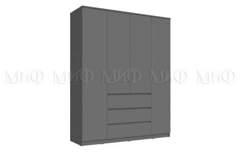 Шкаф 1600 Челси (ШхВхГ): 1602х2022х514 мм